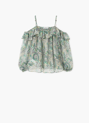 Белая блуза Mango