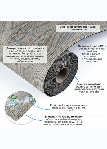 Підлогове вінілове покриття самоклеюче в рулоні 3000х600х1,5мм SW-00001817 Sticker Wall (330018253)