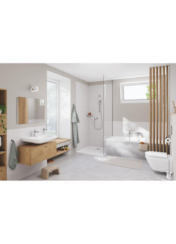 Однорычажный смеситель для ванны Cubeo (1018140000) Grohe (369933621)