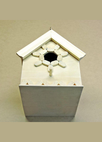 Шпаківня садова з дерева Щиголь (СКВ-002000) No Brand (328605187)