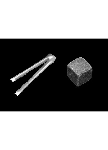 Натуральні камені для охолодження напоїв Whisky Stones (4 камені + щипці) No Brand (307016770)