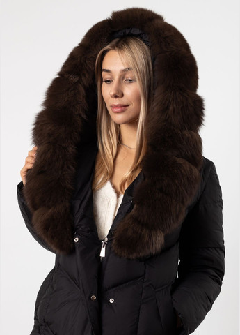 Черный зимний Пуховик Vivilona