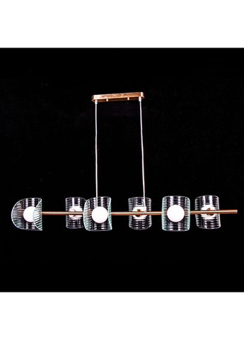 Подвес на 6 лампочек 2019/6/BRO+CL No Brand (352229569)