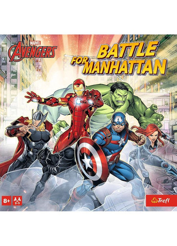 Игра настольная Мстители «Битва за Манхэттен» (02512) Trefl (364113650)