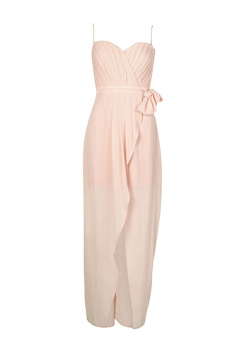 Розовое платье PrettyLittleThing однотонное