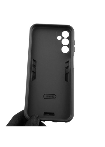 Чохол для телефона Galaxy M14 5G (SM-M146) броньований з магнітним кільцем-тримачем на самсунг м14 5г чорний Samsung (366229996)