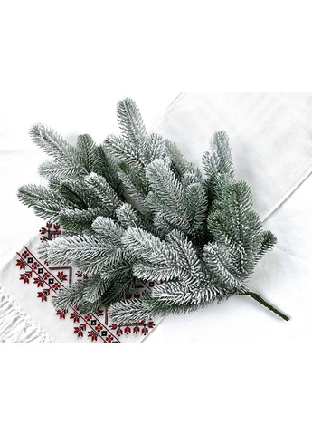 Гілка ялинки штучна SGH Lux 60 см засніжена (упаковка 10 штук) HVOYA (370439126)