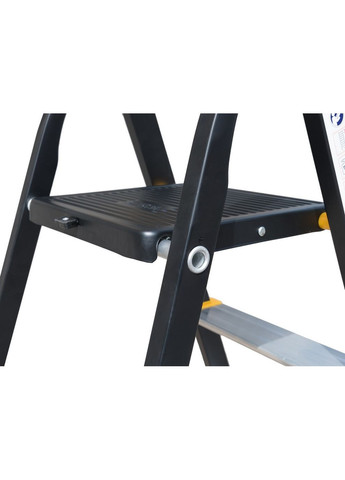 Драбина алюміній/сталь, 4 ступені, h=846 мм (79-1204) Mastertool (340911560)