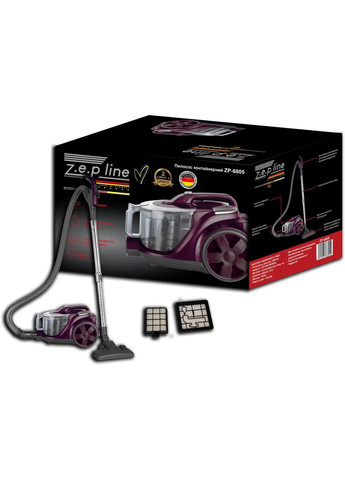 Пылесос контейнерный 4л Zepline ZP-6805 HelferHoff (363831559)