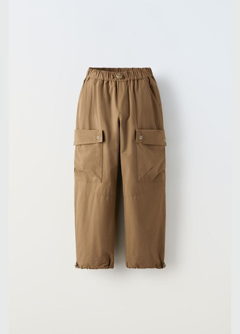 Підліткові штани з кишенями 5644/862 Коричневий Zara (293484806)