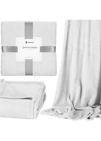 Пледпокривало Luxurious Blanket 150 x 200 см Springos ha7196 (275653624)