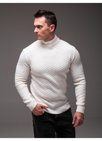 Молочний светр чоловічий джемпер No Brand