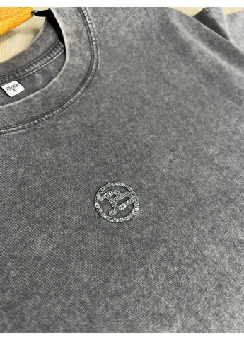 Футболка жіноча A-N 26089 тай-дай оверсайз з камінчиками літера B No Brand - (333251726)