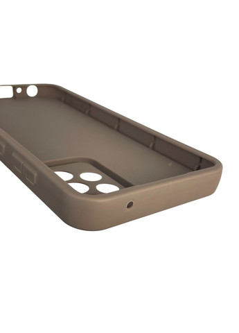 Чехол силиконовый Soft Touch с 3D принтом для Galaxy A52 4G (SM-A525) коричневый (Полная защита камеры) Samsung (373670698)