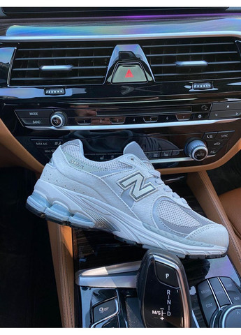 Сірі Осінні кросівки чоловічі new balance 2002r light grey нью беланс 2002r No Brand