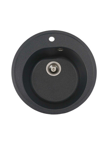 Гранитная мойка для кухни 510 LUNA матовая Антрацит Valeso (342069581)