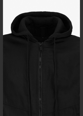 Черная демисезонная куртка мужская 82525 черный shop (2000990945785) Demos