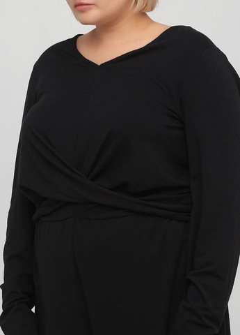 Комбінезон Old Navy однотонний чорний кежуал