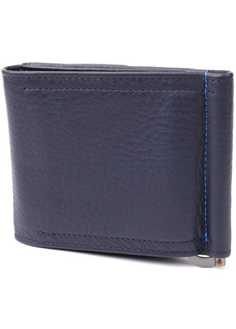 Вертикальний чоловічий затискач із зернистої натуральної шкіри 20862_1 (3595 navy) Tony Perotti (362046802)