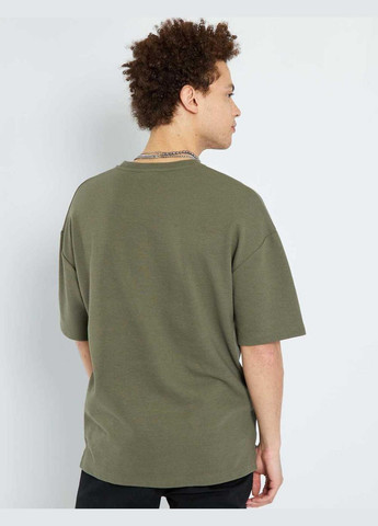 Хакі (оливкова) футболка basic,хакі, Kiabi