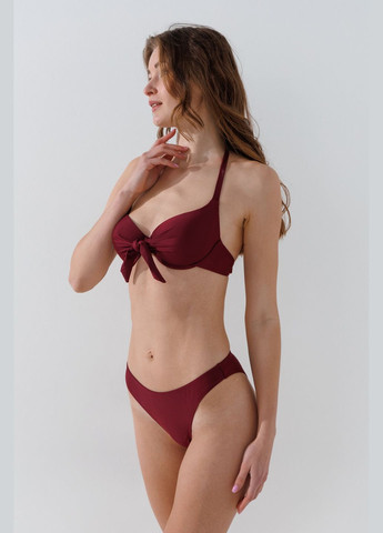 Бордовый демисезонный купальник верх однотонный zt557 бордовый shop (2000990905079) Feidi