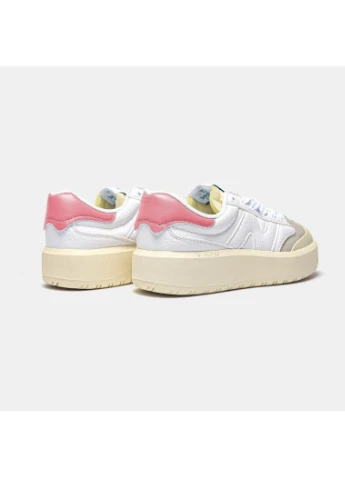 Білі кросівки чоловічі new balance ct302 white natural pink нью беланс 302 білі демісезон No Brand