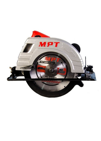 Пила циркулярная PROFI, 2200 Вт, 235х25.4 мм, 4500 об/мин, пропил 85 мм. Black and Red (MCS2303) MPT (340909453)