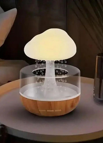 Зволожувач повітря аромадифузор лампа нічник світильник електричний з ефектом дощу гриб 24х17 см (476468-Prob) Unbranded (282954002)