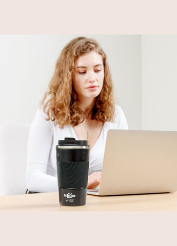 Термокружка MY HOME 510 мл Черная (KP28 M BLACK) MVM (301002324)