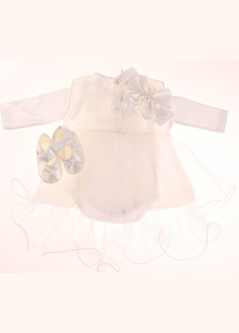 Кремовий демісезонний подарунковий комплект 4 од. 5100 кремовий і білий Caprice