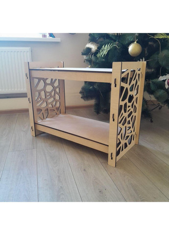 Стелаж з фанери 2 полки 600х750х365 Ekostar (368306956)