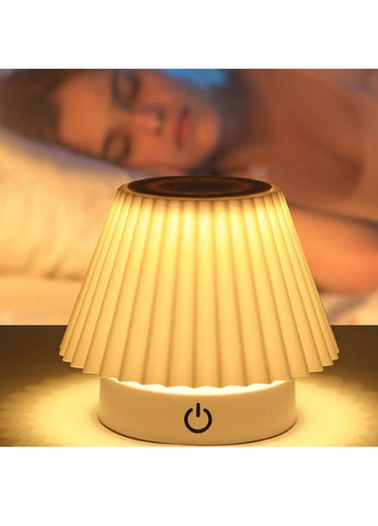 Настільна акумуляторна лампа нічник із телескопічною ніжкою сенсорним керуванням 11-29 см 1200 мА/год (480376-Prob) Unbranded (334205627)