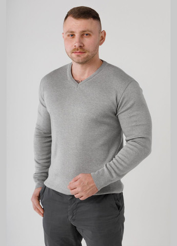 Світло-сірий демісезонний пуловер пуловер Akin Trico