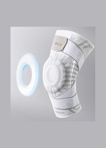 Бандаж для коліна сірий, розмір XL, окружність коліна 39-45 см Umay (308845147)