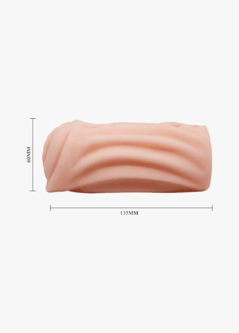 Мастурбатор вагіна Crazy Bull Jane, кібершкіра, кібершкіра No Brand (303902154)