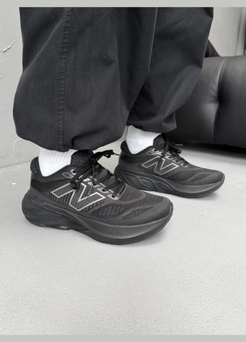 Черные демисезонные кроссовки мужские new balance fresh foam x 880v15 black | нью беланс фреш фоам черные No Brand