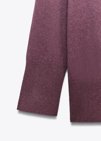 Фіолетовий демісезонний светр Zara