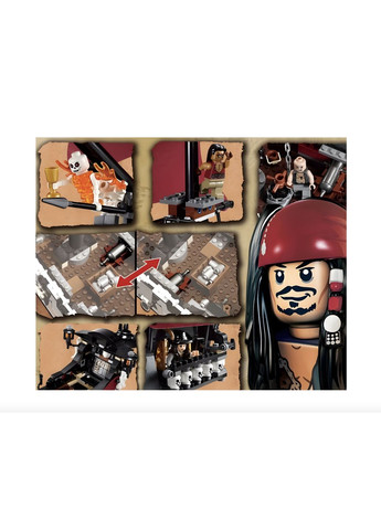 Конструктор Піратський Корабель "Помста королеви Анни" 1097 деталей Bella (349510940)