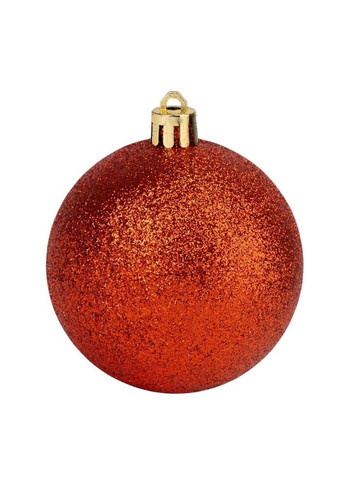 Набір ялинкових куль Червоні вогники 68 шт ELISEY (366321382)