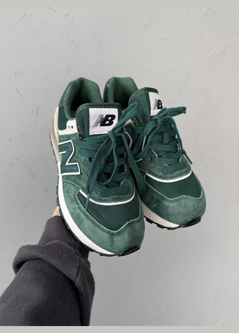 Кроссовки женские и мужские New Balance 574 green | Нью Беланс 574 зеленые No Brand зелёные демисезоны (316091188)