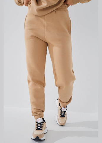 Спортивные штаны женские Onme-07 baza Бежевый (2000990043368W) shop (2000990043368) On me (315993665)