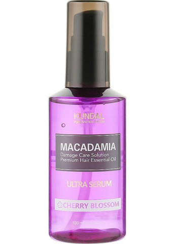 Сироватка для волосся "Квіти вишні" Macadamia Cherry Blossom Ultra Serum 100ml (2-891783) Kundal (369789465)