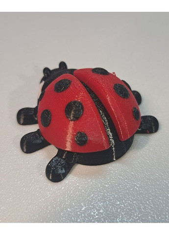 Набір рухливих флексі іграшок: Муха, Божа корівка, 3D друк No Brand (372186052)