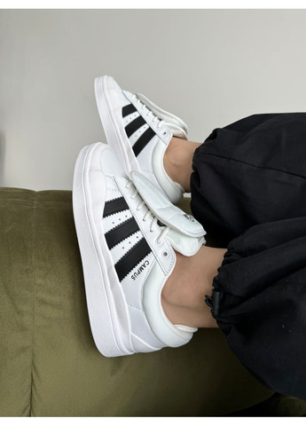 КРОСІВКИ ЖІНОЧІ ADIDAS CAMPUS X BAD BUNNY WHITE АДІДАС КАМПУС No Brand білі демісезони (368868105)