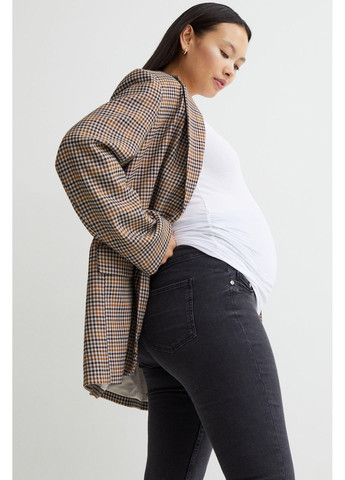 Джинси Skinny демисезон,темно-серый, Mama H&M - (264305784)