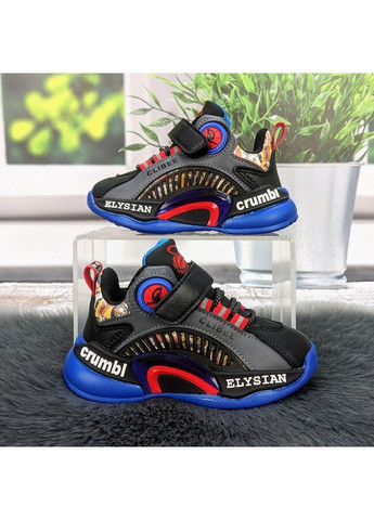 Синие демисезонные кроссовки подростковые Clibee