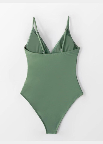 Оливковий (хакі) літній купальник CUPSHE