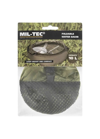 Нейлоновая складная чаша 10 л. Mil-Tec (315878537)