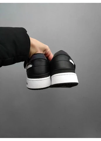 Білі літні кросівки adidas forum low black white v2 адідас форум No Brand