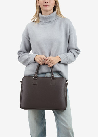 Сумка для ноутбука жіноча шкіряна велика на блискавці Briefcase Regina Notte (369446298)